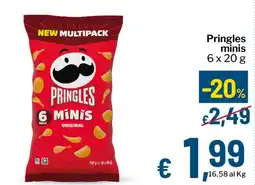 Qui Discount Pringles minis original offerta