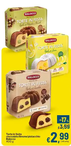 Qui Discount Torte in festa Balocco offerta