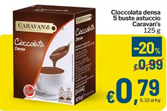 Cioccolata densa Caravan's
