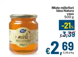 Qui Discount Miele millefiori Idea Natura offerta