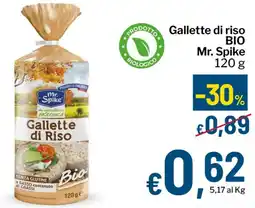 Qui Discount Gallette di Riso Mr. Spike offerta