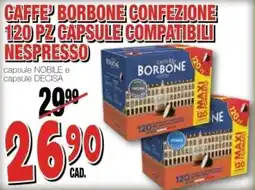 Mondo Brico Caffè Borbone offerta