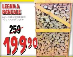 Mondo Brico Legna a bancale offerta