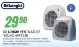 Leonardelli DeLonghi ventilatore young hvy1020 offerta