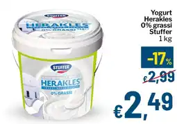 Qui Discount Yogurt Herakles 0% grassi Stuffer offerta