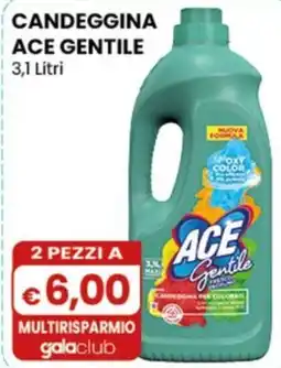 Gala Supermercati Candeggina Ace Gentile offerta
