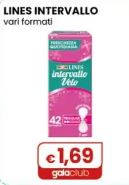 Gala Supermercati Lines intervallo Velo offerta