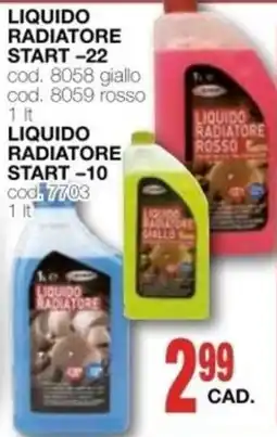 Mondo Brico Liquido radiatore start offerta