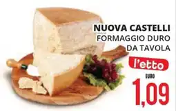 Mazzeo Supermercati Nuova Castelli Formaggio Duro Da Tavola offerta