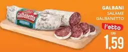 Mazzeo Supermercati Salame Galbanetto offerta