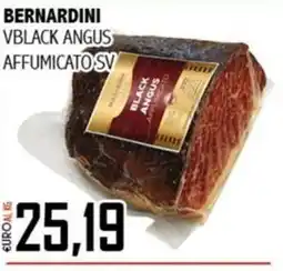 Big Food Bernardini Black Angus affumicato sv offerta
