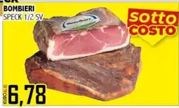 Big Food Speck 1/2 SV Bombieri offerta
