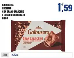 Adhoc Galbusera frollini con grano saraceno e gocce di cioccolato offerta