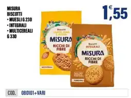 Adhoc Biscotti Misura offerta