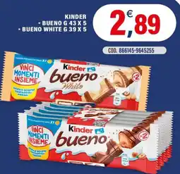 Adhoc Kinder bueno White offerta