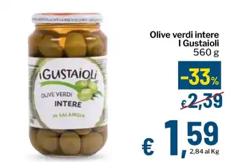 Olive verdi intere I Gustaioli