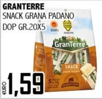 Snack grana padano