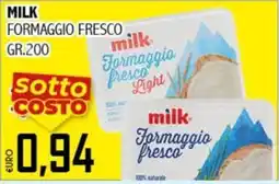 Big Food milk Formaggio fresco offerta