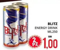 Mazzeo Supermercati Blitz energy drink offerta
