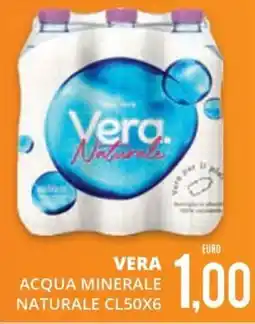 Mazzeo Supermercati Vera acqua minerale naturale offerta