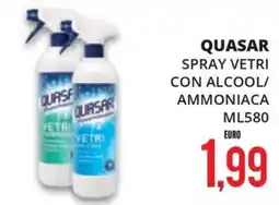 Mazzeo Supermercati Quasar spray vetri offerta