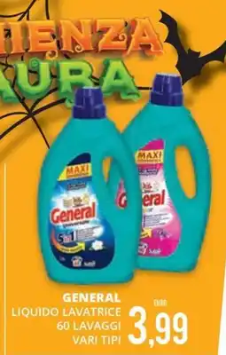 Mazzeo Supermercati General liquido lavatrice offerta