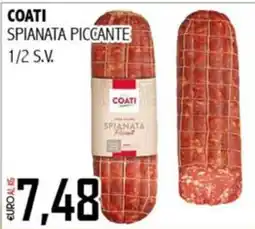 Big Food Coati spianata piccante offerta