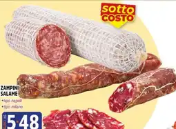 Big Food Zampini salame offerta