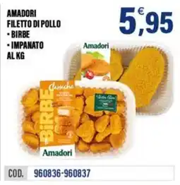 Adhoc Birbe filetto di pollo Amadori offerta