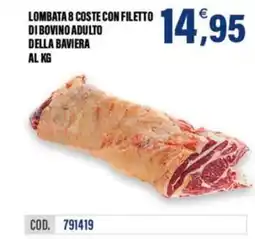Adhoc Lombata 8 coste con filetto di bovino adulto della Baviera offerta