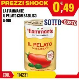 Adhoc La Fiammante il pelato con basilico offerta