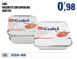 Adhoc Cuki vaschette con coperchio offerta