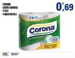 Adhoc Corona carta igienica offerta