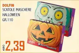 Big Food Dolfin scatole maschere halloween offerta