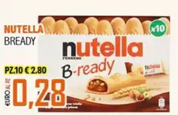 Big Food Nutella B-ready offerta