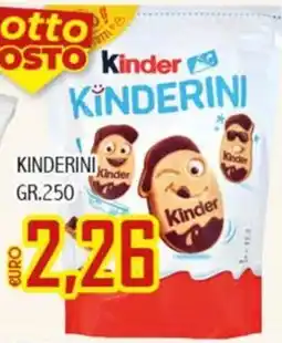 Big Food Kinder Kinderini offerta