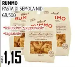 Big Food Rummo pasta di semola nidi offerta