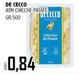 Big Food De Cecco Chicche di Patate offerta