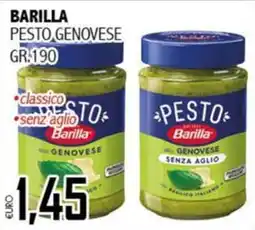 Big Food Pesto genovese Barilla senza aglio offerta