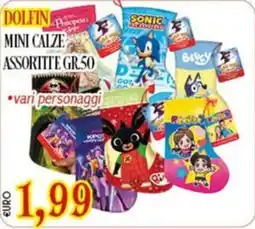 Big Food Dolfin mini calze assortite offerta
