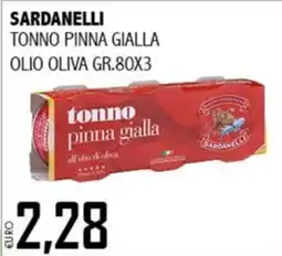 Big Food Tonno pinna gialla Sardanelli offerta