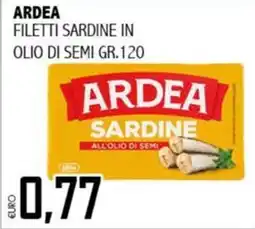 Big Food Ardea filetti sardine in olio di semi offerta