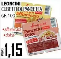 Big Food Leoncini Cubetti di Pancetta offerta