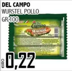 Big Food Wurstel pollo Del Campo offerta