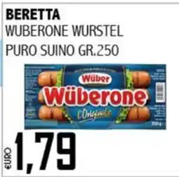 Big Food Wüberone Wurstel offerta