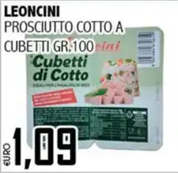 Big Food Leoncini prosciutto cotto a cubetti offerta