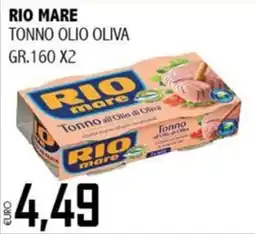 Big Food Tonno all'olio di oliva Rio mare offerta