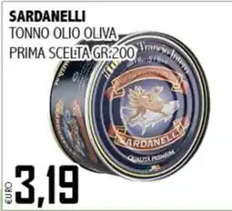 Big Food Tonno olio oliva Sardanelli offerta
