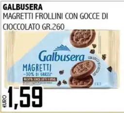 Big Food Galbusera maggetti frollini con gocce di cioccolato offerta