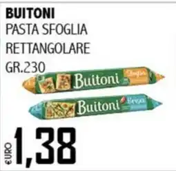 Big Food Buitoni pasta sfoglia rettangolare offerta